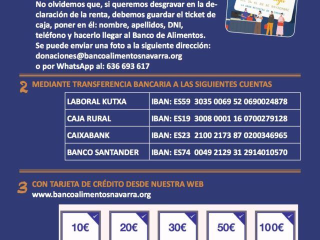 Tres formas de participar en la Gran Recogida 2020