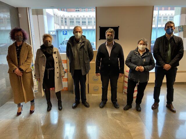 LA FAMILIA DEL GRUPO SOCIAL ONCE LOGRA DONAR 280.000 KILOS DE COMIDA A LOS BANCOS DE ALIMENTOS, DE LOS QUE 1.807 KILOS SE HAN DONADO EN NAVARRA