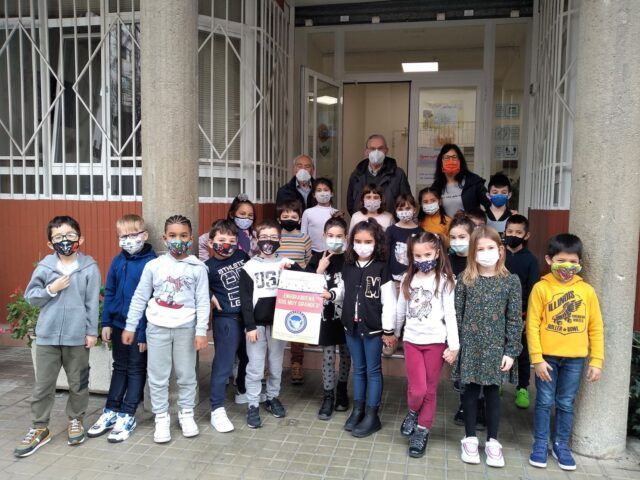 ALUMNOS DE PRIMARIA DE ESCOLAPIOS AGRADECEN LA LABOR DEL BAN