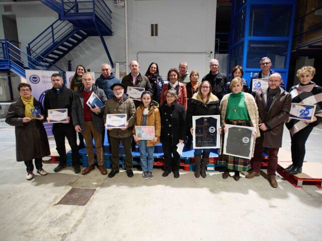 El Banco de Alimentos de Navarra entrega a Florette y al Grupo IAN sus ‘Chalecos Solidarios 2022’
