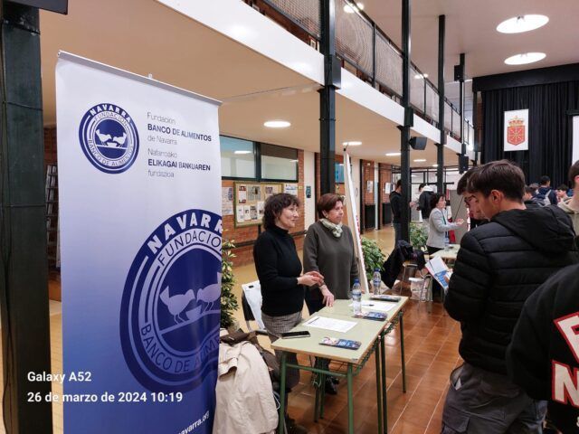 La Fundación Banco de Alimentos de Navarra, en las III Jornadas de Convivencia celebradas en el CIP ETI Tudela