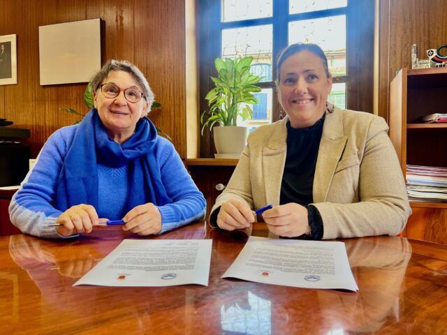 El Ayuntamiento Estella-Lizarra y el Banco de Alimentos de Navarra firman por primera vez un convenio para apoyar la actividad de la entidad en la localidad