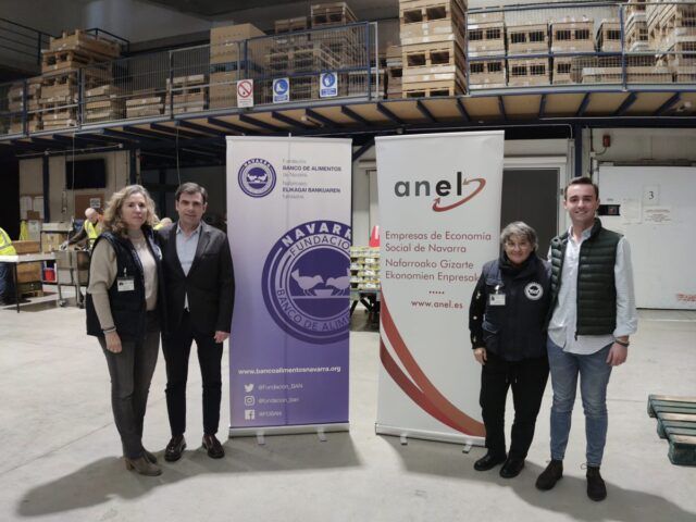 ANEL y Fundación Banco de Alimentos de Navarra unen sus fuerzas contra el hambre
